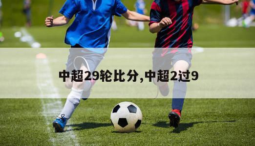 中超29轮比分,中超2过9